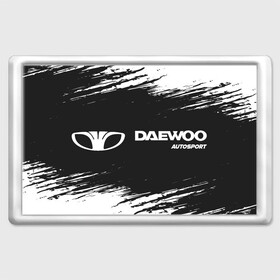 Магнит 45*70 с принтом DAEWOO | Autosport | Краска в городе Новоалтайск, Пластик | Размер: 78*52 мм; Размер печати: 70*45 | Тематика изображения на принте: auto | autosport | daewoo | logo | moto | symbol | авто | автомобиль | гонки | дэо | дэу | знак | краска | лого | логотип | логотипы | марка | матиз | машина | мото | нексия | символ | символы