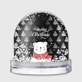 Игрушка Снежный шар с принтом MERRY CHRISTMAS BEARS в городе Новоалтайск, Пластик | Изображение внутри шара печатается на глянцевой фотобумаге с двух сторон | 2021 | 2022 | new year | деда мороза | зима | к нам приходит | как у всех | костюм | медвежонок | мишка | новогодний | новый год | праздник | рекомендации | рождество | снег | снежинки | снежок | узор | хочу