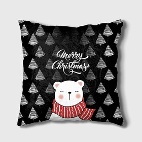 Подушка 3D с принтом MERRY CHRISTMAS BEARS в городе Новоалтайск, наволочка – 100% полиэстер, наполнитель – холлофайбер (легкий наполнитель, не вызывает аллергию). | состоит из подушки и наволочки. Наволочка на молнии, легко снимается для стирки | 2021 | 2022 | new year | деда мороза | зима | к нам приходит | как у всех | костюм | медвежонок | мишка | новогодний | новый год | праздник | рекомендации | рождество | снег | снежинки | снежок | узор | хочу