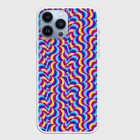 Чехол для iPhone 13 Pro Max с принтом Ползучие Змеи (Иллюзия Движения) в городе Новоалтайск,  |  | Тематика изображения на принте: абстракция | аум | галлюцинация | зазеркалье | игра ума | иллюзии | индиго | майя | мантра | медитация | мираж | неон | нирвана | обман зрения | ом | оптические иллюзии | просветление | психоделика
