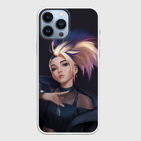 Чехол для iPhone 13 Pro Max с принтом АКАЛИ BADDEST в городе Новоалтайск,  |  | akali | baddest | k da | kda | league of legends | lol | акали | кда | лига легенд | лол