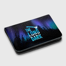 Картхолдер с принтом с принтом The Long Dark Logo в городе Новоалтайск, натуральная матовая кожа | размер 7,3 х 10 см; кардхолдер имеет 4 кармана для карт; | alaska | long dark | the long dark | аляска | выживание | длинная тьма | долгая тьма | игра long dark