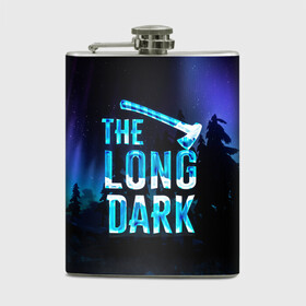 Фляга с принтом The Long Dark Logo в городе Новоалтайск, металлический корпус | емкость 0,22 л, размер 125 х 94 мм. Виниловая наклейка запечатывается полностью | alaska | long dark | the long dark | аляска | выживание | длинная тьма | долгая тьма | игра long dark