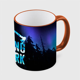 Кружка с полной запечаткой с принтом The Long Dark Logo в городе Новоалтайск, керамика | ёмкость 330 мл | alaska | long dark | the long dark | аляска | выживание | длинная тьма | долгая тьма | игра long dark