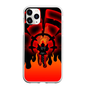 Чехол для iPhone 11 Pro матовый с принтом DARKEST DUNGEON   ТЕМНЕЙШЕЕ ПОДЗЕМЕЛЬЕ   ФАКЕЛ в городе Новоалтайск, Силикон |  | darkest dungeon | darkest dungeon 2 | ад | арт | готика | игра | огонь | пламя | темнейшее подземелье | ужасы