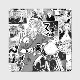 Магнит виниловый Квадрат с принтом Токийские мстители (Tokyo Revengers) -Майки в городе Новоалтайск, полимерный материал с магнитным слоем | размер 9*9 см, закругленные углы | mikey | tokyo gang | tokyo revengers | аниме | банда | дракен | майки | манга | манджиро сано | токийские мстители | тосва