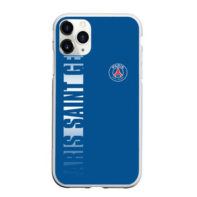 Чехол для iPhone 11 Pro Max матовый с принтом PSG PARIS SAINT GERMAIN WHITE LINE SPORT в городе Новоалтайск, Силикон |  | Тематика изображения на принте: paris saint germain | psg | saint | sport | париж | псг | псж | спорт | футбол