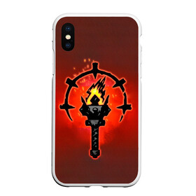 Чехол для iPhone XS Max матовый с принтом Darkest Dungeon Факел в городе Новоалтайск, Силикон | Область печати: задняя сторона чехла, без боковых панелей | darkest dungeon | fire | flame | torch | огонь | пламя | темнейшее подземелье | темное подземелье