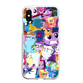 Чехол для iPhone XS Max матовый с принтом My Little Pony Персонажи в городе Новоалтайск, Силикон | Область печати: задняя сторона чехла, без боковых панелей | friendship is magic | mlp | my little pony | pinky pie | pony | spike | swag | sweaty ba | дружба | искорка | крошка бель | литл пони | маленькие пони | мой маленький пони | мульфтфильм | пони | поняши | поняшки | сва
