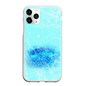 Чехол для iPhone 11 Pro Max матовый с принтом Под слоем льда в городе Новоалтайск, Силикон |  | ice | замерзание воды | замерзшее озеро | зима | лед | лёд под снегом | опасный лед | первый лед | прорубь | толстый слой льда | тонкий лёд | холод