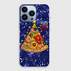 Чехол для iPhone 13 Pro с принтом Новогодняя Елка Пицца в городе Новоалтайск,  |  | christmas | pizza | гирлянда | елка | ель | звезда | новый год | пицца | рождество