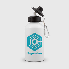 Бутылка спортивная с принтом Корпорация Заговор Cognito Inc в городе Новоалтайск, металл | емкость — 500 мл, в комплекте две пластиковые крышки и карабин для крепления | Тематика изображения на принте: cognito inc | inside job | shadow government | когнито | корпорация заговор | мультфильм | рейган ридли | теневое правительство | теории заговора