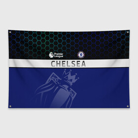 Флаг-баннер с принтом FC Chelsea London | ФК Челси Лонон в городе Новоалтайск, 100% полиэстер | размер 67 х 109 см, плотность ткани — 95 г/м2; по краям флага есть четыре люверса для крепления | blue | champion | chelsea | club | football | lions | london | soccer | sport | англия | аристократы | британия | клуб | лондон | львы | синие | спорт | футбол | челси | чемпион