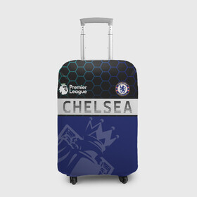 Чехол для чемодана 3D с принтом FC Chelsea London | ФК Челси Лонон в городе Новоалтайск, 86% полиэфир, 14% спандекс | двустороннее нанесение принта, прорези для ручек и колес | blue | champion | chelsea | club | football | lions | london | soccer | sport | англия | аристократы | британия | клуб | лондон | львы | синие | спорт | футбол | челси | чемпион
