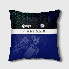 Подушка 3D с принтом FC Chelsea London | ФК Челси Лонон в городе Новоалтайск, наволочка – 100% полиэстер, наполнитель – холлофайбер (легкий наполнитель, не вызывает аллергию). | состоит из подушки и наволочки. Наволочка на молнии, легко снимается для стирки | Тематика изображения на принте: blue | champion | chelsea | club | football | lions | london | soccer | sport | англия | аристократы | британия | клуб | лондон | львы | синие | спорт | футбол | челси | чемпион