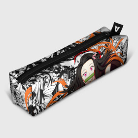 Пенал школьный 3D с принтом Nezuko Kimetsu no Yaiba в городе Новоалтайск, 100% полиэстер | плотная ткань, застежка на молнии | anime | demon slayer | kimetsu no yaiba | nezuko | аниме | клинок рассекающий демонов | клинок уничтожающий демонов | манга | нэдзуко