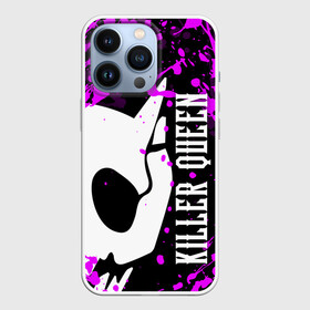 Чехол для iPhone 13 Pro с принтом JOJO   KILLER QUEEN   КОРОЛЕВА УБИЙЦА   БРЫЗГИ в городе Новоалтайск,  |  | Тематика изображения на принте: adventure | jojo | jojos bizarre | jojos bizarre adventure | killer queen | pattern | yare yare daze | аниме | брызги | джоджо | манга | узор | яре яре дазе