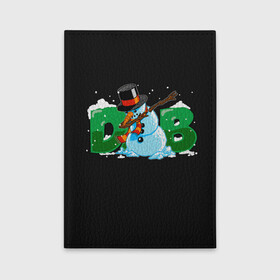 Обложка для автодокументов с принтом Classic Dab SnowMan в городе Новоалтайск, натуральная кожа |  размер 19,9*13 см; внутри 4 больших “конверта” для документов и один маленький отдел — туда идеально встанут права | 2022 | 22 | christmas | dab | dub | man | new | notes | scarf | snow | snowman | snowy | woman | year | баба | год | даб | классический | новый | ноты | очки | рождество | снег | снеговик | снежная | шарф