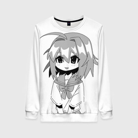 Женский свитшот 3D с принтом Anime Tyan в городе Новоалтайск, 100% полиэстер с мягким внутренним слоем | круглый вырез горловины, мягкая резинка на манжетах и поясе, свободная посадка по фигуре | 1000 7 | anime | dead ghoul | dead inside | depression | dota | drain | tyan | waifu | zxc | zxcursed | акума | альт | аниме | аниме герои | анимэ | вайфу | дед инсайд | дрейн | дэд инсайд | курсед | тян | тянка