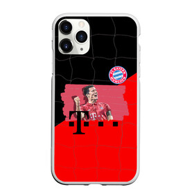 Чехол для iPhone 11 Pro матовый с принтом Бавария Левандовски 9 в городе Новоалтайск, Силикон |  | 9 | fc bayern munich | robert lewandowski | бавария | бундеслига | германия | лёва | левандовски | польша | роберт левандовски | футбол | футболист