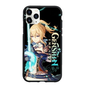 Чехол для iPhone 11 Pro Max матовый с принтом Genshin Impact   Jean в городе Новоалтайск, Силикон |  | Тематика изображения на принте: genshin impact | jean | анемо | геншин импакт | джинн | игры | персонажи