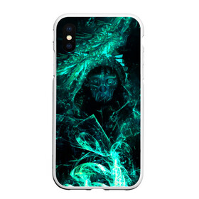 Чехол для iPhone XS Max матовый с принтом Korvo green в городе Новоалтайск, Силикон | Область печати: задняя сторона чехла, без боковых панелей | dishonored | disonord | game | games | дисонорд | игра | игры