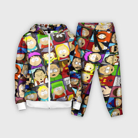 Детский костюм 3D с принтом SOUTH PARK   ЮЖНЫЙ ПАРК   УЗОР   PATTERN в городе Новоалтайск,  |  | eric cartman | park | pattern | south | south park | кайл | картман | картмен | кени | кеннет | кенни | они убили кени | парк | саус парк | сволочи | стэнли | узор | эрик | южный | южный парк