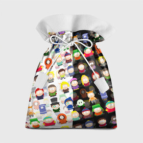 Подарочный 3D мешок с принтом SOUTH PARK   ЮЖНЫЙ ПАРК   PATTERN   УЗОР в городе Новоалтайск, 100% полиэстер | Размер: 29*39 см | Тематика изображения на принте: eric cartman | park | pattern | south | south park | кайл | картман | картмен | кени | кеннет | кенни | они убили кени | парк | саус парк | сволочи | стэнли | узор | эрик | южный | южный парк
