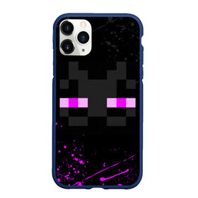Чехол для iPhone 11 Pro Max матовый с принтом MINECRAFT ЭНДЕРМЕН ЛИЦО БРЫЗГИ КРАСОК в городе Новоалтайск, Силикон |  | Тематика изображения на принте: 2022 | block | creeper | cube | minecraft | piggy | pixel | tnt | блок | гаст | геометрия | дед мороз | крафт | крипер | кубики | майнкрафт | новогодний minecraft | новогодний майнкрафт | новый год | пиксели | санта клаус | свинья | тнт