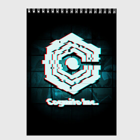 Скетчбук с принтом Cognito Inc  Inside Job (Корпорация Заговор) в городе Новоалтайск, 100% бумага
 | 48 листов, плотность листов — 100 г/м2, плотность картонной обложки — 250 г/м2. Листы скреплены сверху удобной пружинной спиралью | Тематика изображения на принте: cognito inc | glitch | inside job | shadow government | глитч | когнито | корпорация заговор | мультфильм | теневое правительство | теории заговора