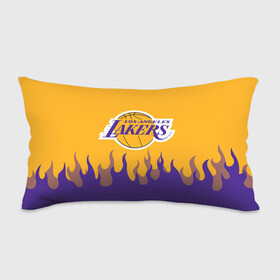 Подушка 3D антистресс с принтом LA LAKERS NBA FIRE ЛЕЙКЕРС ОГОНЬ в городе Новоалтайск, наволочка — 100% полиэстер, наполнитель — вспененный полистирол | состоит из подушки и наволочки на молнии | america | basketball | kobe bryant | la | la lakers | lakers | los angeles lakers | nba | usa | баскетбол | кобе брайант | лос анджелес лейкерс | нба | сша