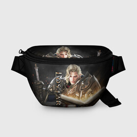 Поясная сумка 3D с принтом LOST ARK Holly Knight в городе Новоалтайск, 100% полиэстер | плотная ткань, ремень с регулируемой длиной, внутри несколько карманов для мелочей, основное отделение и карман с обратной стороны сумки застегиваются на молнию | action rpg | holly knight | lost ark | ассасин | воин | герои | игры | лост арк | маг | персонажи | стрелок