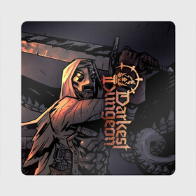Магнит виниловый Квадрат с принтом Darkest Dungeon 2 (Темнейшее подземелье 2) в городе Новоалтайск, полимерный материал с магнитным слоем | размер 9*9 см, закругленные углы | Тематика изображения на принте: darkest dungeon | dd | rpg | the butchers circus | the colour of madness | the crimson court | the shieldbreaker | игры | подземелье | темнейшее подземелье