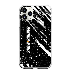 Чехол для iPhone 11 Pro матовый с принтом SnowRunner Logo в городе Новоалтайск, Силикон |  | race | snowrunner | гонки | гонки по бездорожью | гоночные игры | зимние гонки | снежные гонки | снежный бегун | сноу раннер | сноураннер