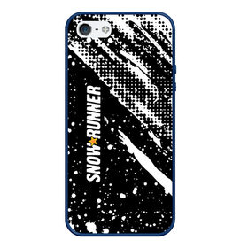 Чехол для iPhone 5/5S матовый с принтом SnowRunner Logo в городе Новоалтайск, Силикон | Область печати: задняя сторона чехла, без боковых панелей | race | snowrunner | гонки | гонки по бездорожью | гоночные игры | зимние гонки | снежные гонки | снежный бегун | сноу раннер | сноураннер