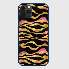 Чехол для iPhone 12 Pro Max с принтом тигровый окрас Gold   Pink в городе Новоалтайск, Силикон |  | 2022 | год тигра | новый год | новый год 2022 | символ года | тигр | тигренок | тигрица | тигры