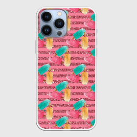 Чехол для iPhone 13 Pro Max с принтом Сладкое мороженое с блестками в городе Новоалтайск,  |  | Тематика изображения на принте: блестки | блестяшки | десерт | мороженое | сладкий | сладость