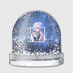 Игрушка Снежный шар с принтом Zero Two в платье, Darling in the Franxx в городе Новоалтайск, Пластик | Изображение внутри шара печатается на глянцевой фотобумаге с двух сторон | darling | darling in the franxx | zero two | вайфу | зеро ту | код 002 | любимый во франксе | милый во франксе | франкс