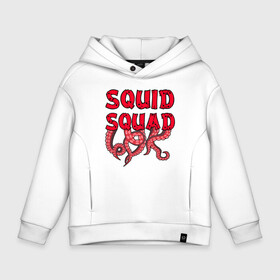 Детское худи Oversize хлопок с принтом Squid Squad в городе Новоалтайск, френч-терри — 70% хлопок, 30% полиэстер. Мягкий теплый начес внутри —100% хлопок | боковые карманы, эластичные манжеты и нижняя кромка, капюшон на магнитной кнопке | 001 | 067 | 101 | 199 | 212 | 456 | game | korea | mask | netflix | ojingeo geim | squid game | деньги | игра | игра в кальмара | кальмар | кино | кореец | корея | криминал | кровь | маска | нетфликс | сериал | триллер