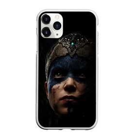 Чехол для iPhone 11 Pro матовый Hellblade 2022: в городе Новоалтайск, Силикон | | викинги | девушка | игра | племя | средневековье