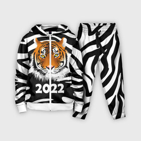 Детский костюм 3D с принтом Символ 2022 Новогодний Тигр Полосатый | Tiger в городе Новоалтайск,  |  | 2022 | black | cat | christmas | merry | new year | tiger | xmas | водяной | год тигра | животные | кот | кошки | новый год | паттерн | полосатый | рождество | снег | снежинки | тигры | узор | цветы | черный