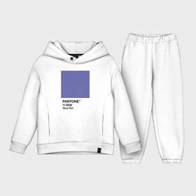 Детский костюм хлопок Oversize с принтом Цвет Pantone 2022 года   Very Peri в городе Новоалтайск,  |  | Тематика изображения на принте: pantone | very peri | violet | графический дизайн | дизайн | дизайнерский мем | дизигн | дизигнер | мем | пантон | сиреневый | фиолетовый | цвет 2022 года | цвет года | цвет пантон