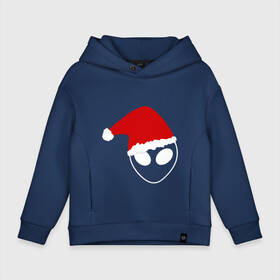 Детское худи Oversize хлопок с принтом Alien Santa Claus в городе Новоалтайск, френч-терри — 70% хлопок, 30% полиэстер. Мягкий теплый начес внутри —100% хлопок | боковые карманы, эластичные манжеты и нижняя кромка, капюшон на магнитной кнопке | 2022 | christmas | claus | new year | santa | snow | space | tiger | winter | год тигра | дед мороз | елка | зима | инопланетянин | космос | мороз | наса | нло | новый год | олень | подарок | праздник | пришелец | рождество | санта клаус