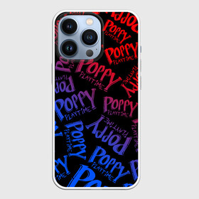 Чехол для iPhone 13 Pro с принтом POPPY PLAYTIME LOGO NEON, ХАГИ ВАГИ в городе Новоалтайск,  |  | Тематика изображения на принте: logobombing | neon | poppy playtime | игра | кукла | монстр | неон | плэйтайм | попи плей тайм | попи плэй тайм | попиплейтам | попиплэйтайм | поппи плейтайм | поппиплэйтайм | хагги вагги | хаги ваги | хоррор