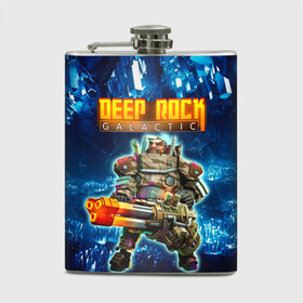 Фляга с принтом Deep Rock Galactic Gunner в городе Новоалтайск, металлический корпус | емкость 0,22 л, размер 125 х 94 мм. Виниловая наклейка запечатывается полностью | Тематика изображения на принте: deep rock galactic | drg | dwarf | gnome | gunner | гном | дип рок галактик | добыча минералов | космические шахтеры | стрелок