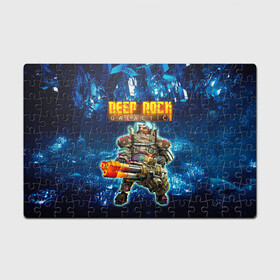 Головоломка Пазл магнитный 126 элементов с принтом Deep Rock Galactic Gunner в городе Новоалтайск, полимерный материал с магнитным слоем | 126 деталей, размер изделия —  180*270 мм | deep rock galactic | drg | dwarf | gnome | gunner | гном | дип рок галактик | добыча минералов | космические шахтеры | стрелок