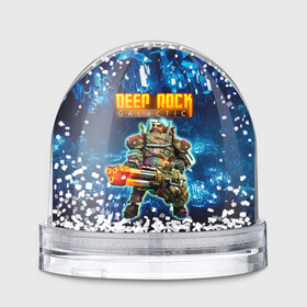 Игрушка Снежный шар с принтом Deep Rock Galactic / Gunner в городе Новоалтайск, Пластик | Изображение внутри шара печатается на глянцевой фотобумаге с двух сторон | deep rock galactic | drg | dwarf | gnome | gunner | гном | дип рок галактик | добыча минералов | космические шахтеры | стрелок
