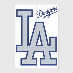 Магнитный плакат 2Х3 с принтом Los Angeles Dodgers - baseball team в городе Новоалтайск, Полимерный материал с магнитным слоем | 6 деталей размером 9*9 см | baseball | dodgers | los angeles | team | бейсбол | лосанжелес | сша