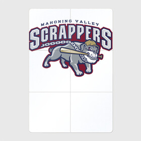 Магнитный плакат 2Х3 с принтом Mahoning Valley Scrappers в городе Новоалтайск, Полимерный материал с магнитным слоем | 6 деталей размером 9*9 см | Тематика изображения на принте: baseball | bat | bulldog | chain | dog | eyes | fangs | helmet | jaw | paws | usa | бейсбол | бита | бульдог | глаза | клыки | лапы | пасть | собака | сша | цепь | шлем