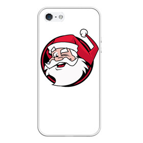 Чехол для iPhone 5/5S матовый с принтом НОВЫЙ ГОД 2022 ART 1.0 в городе Новоалтайск, Силикон | Область печати: задняя сторона чехла, без боковых панелей | Тематика изображения на принте: 2022 | год тигра | дед мороз | новый год | новый год 2022 | рождество